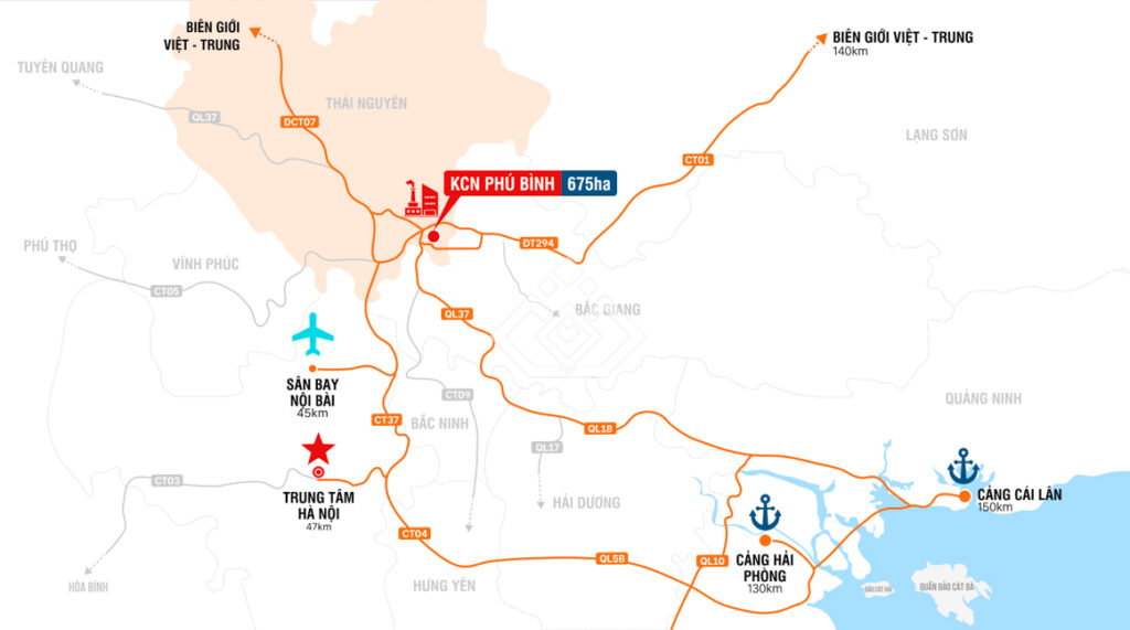 Phu Binh Industrial Park, Thai Nguyen Province